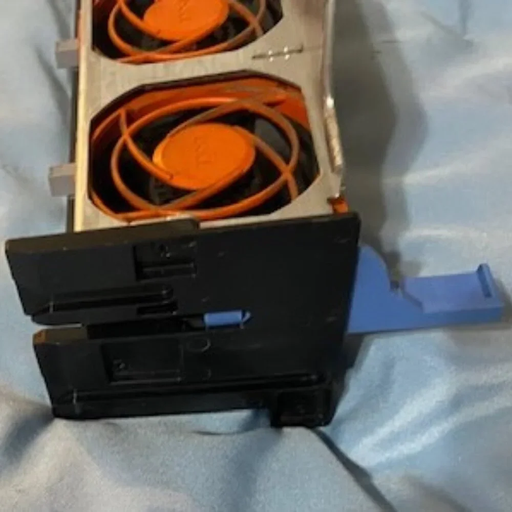 Genuine Dell PowerEdge 6-Slot Fan Cage Assembly 6 Fans